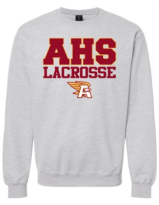 Ashley Lacrosse Sport Grey Crewneck Sweatshirt - Order due Wednesday, March 13, 2024